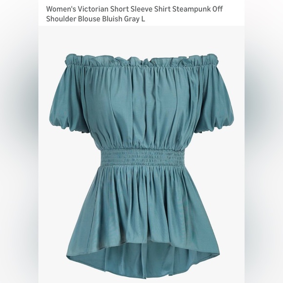 Off-Shoulder peasant blouse - Picture 1 of 3